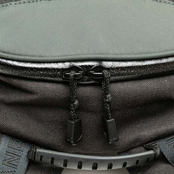CHANEL Black Leather Logo Backpack main image 8